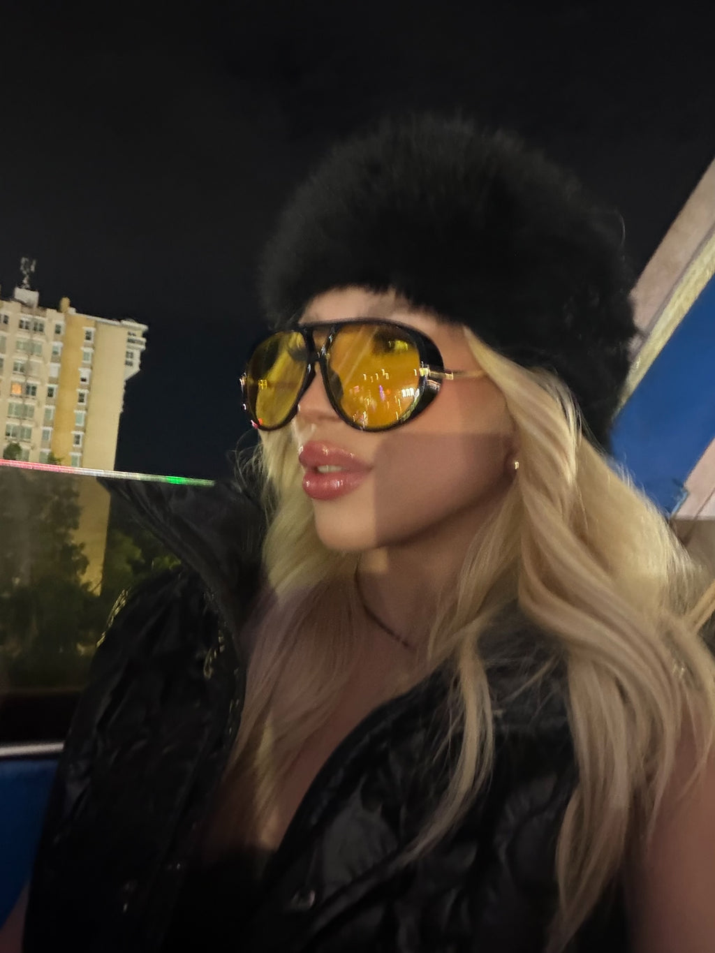 Yellow glasses