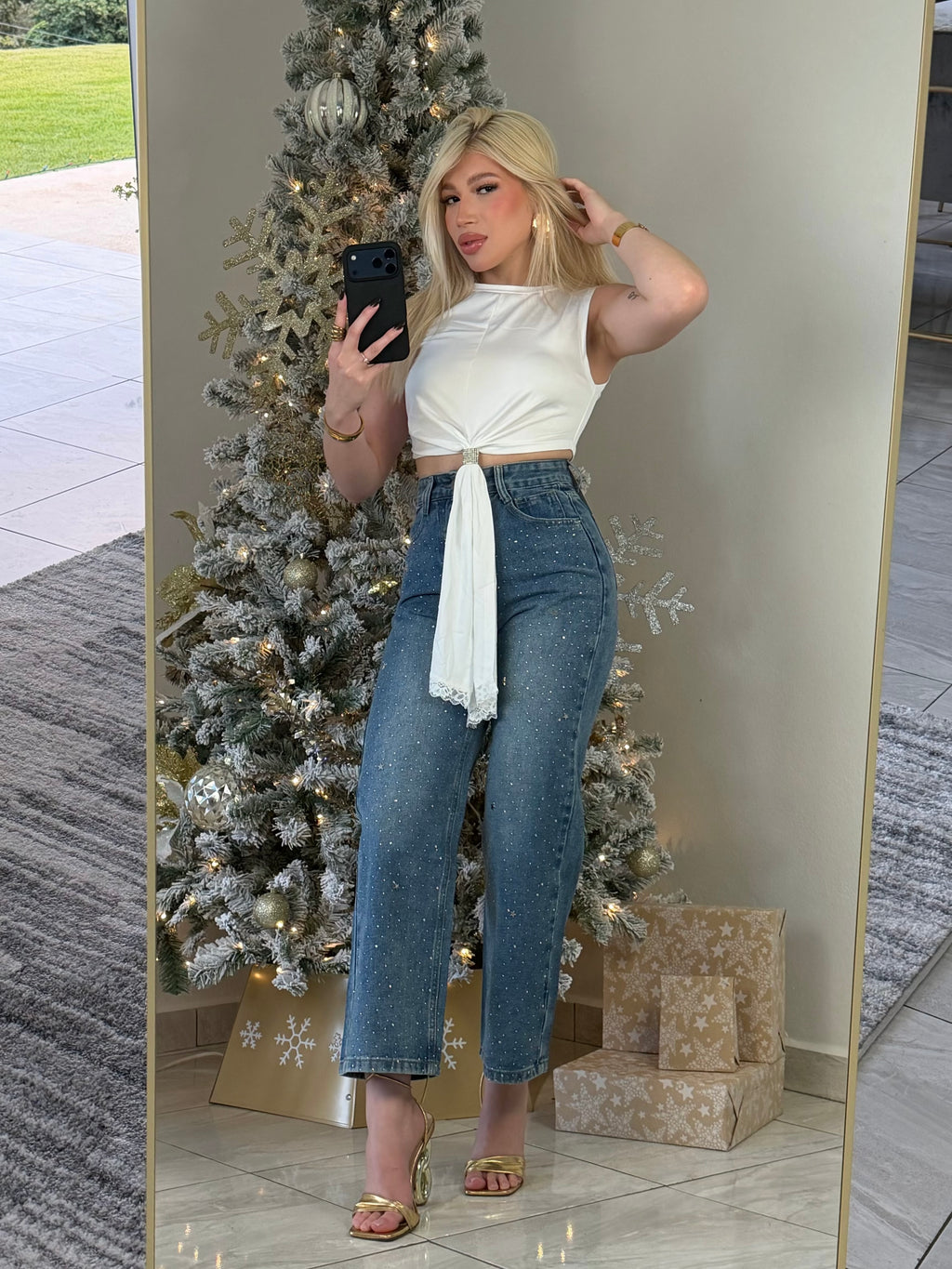 Glitter Demin Jeans